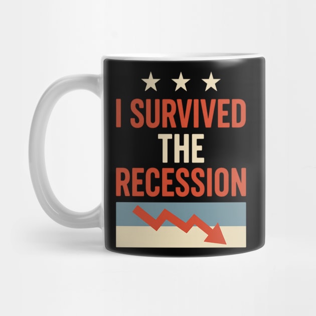 I - Survived - the - Recession - Retro by ArtistTee ⭐⭐⭐⭐⭐